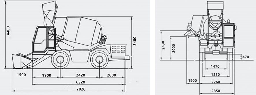 CONCRETE MIXER NP5.5 