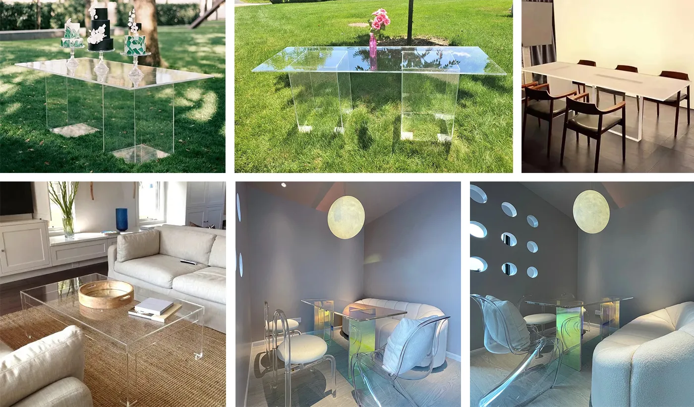 Acrylic table