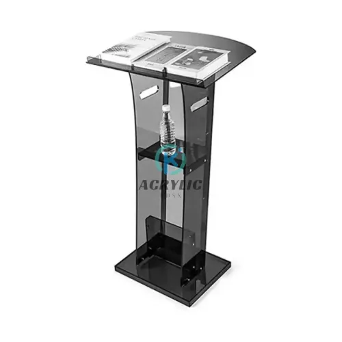 Customized Printed Acrylic Deluxe Podium Lectern