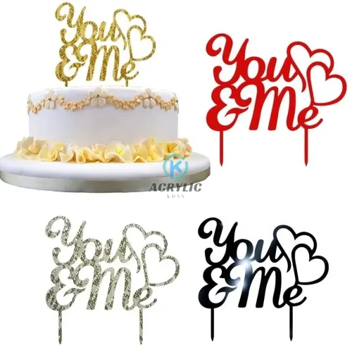 Custom Topper Insert OEM Manufacture Customized Wedding Cake Topper Insert Card