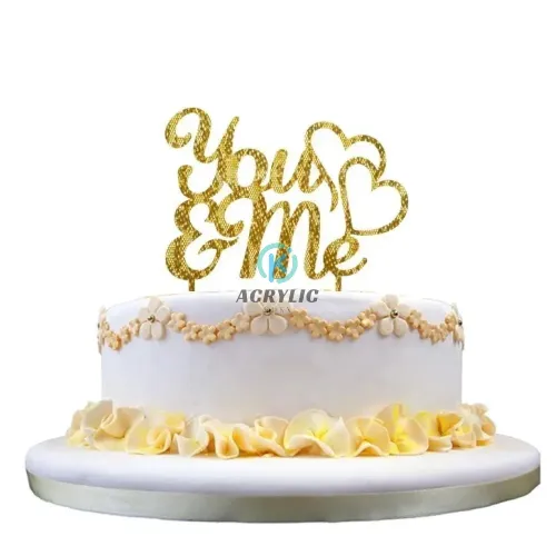 Custom Topper Insert OEM Manufacture Customized Wedding Cake Topper Insert Card