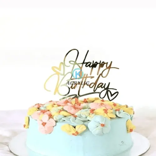 Custom Topper Insert OEM Manufacture Customized Wedding Cake Topper Insert Card