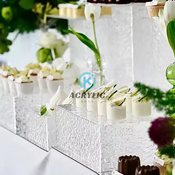 Acrylic Dessert Table Buffet Riser Stand