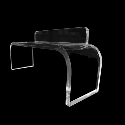Acrylic Clear Bench,Rectangle Transparent Perspex Bench