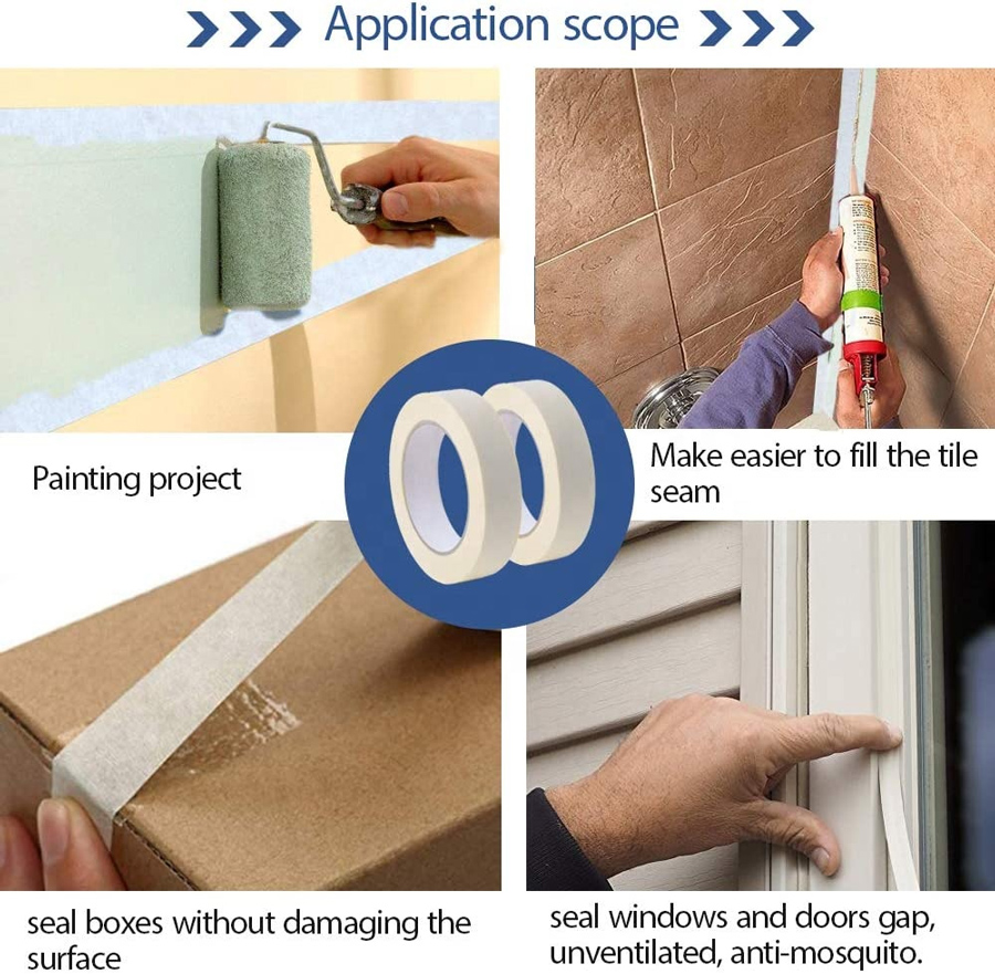 Features and application scenarios of masking tape