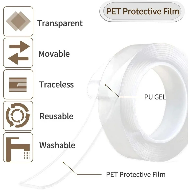 Is the nano tape adhesion of the glue strong enough and can it be used for packaging heavier items