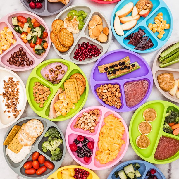 silicone baby plate