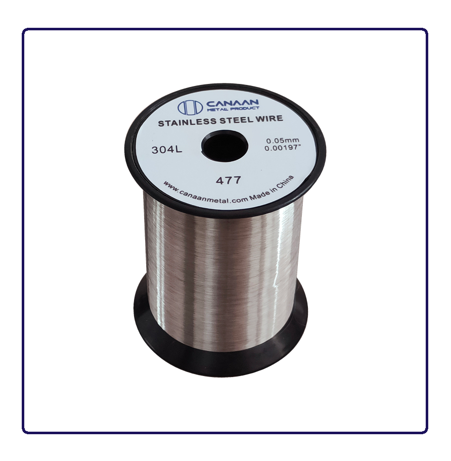 0.05mm Ultra Fine Stainless Steel Wire 304L