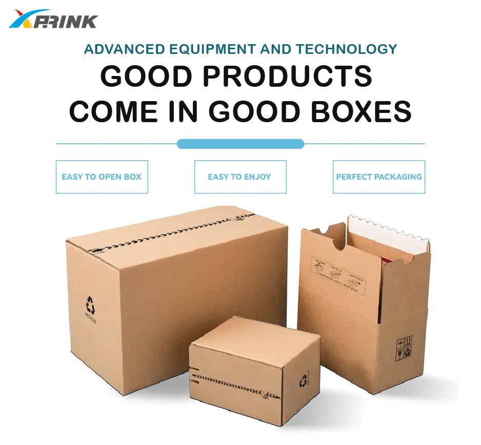 Printed Zipper Packaging Box