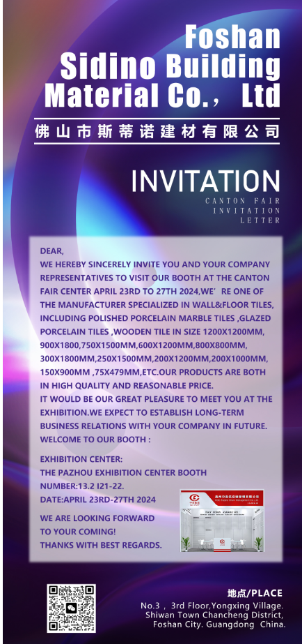WELCOME TO VISIT OUR BOOTH CANTON FAIR 13.2 I21-22 APRIL