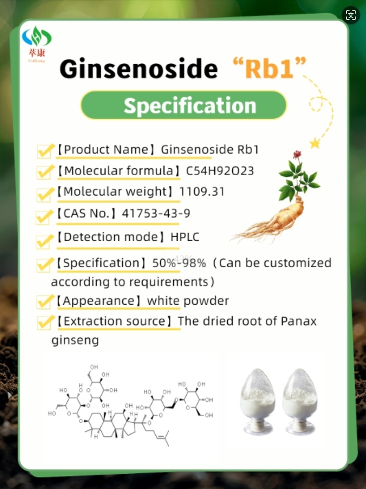 Shaanxi Cuikang is at the forefront in researching and developing ginsenosides