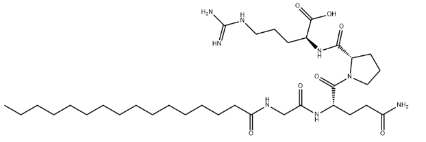 Palmitoyl tetrapeptide-7