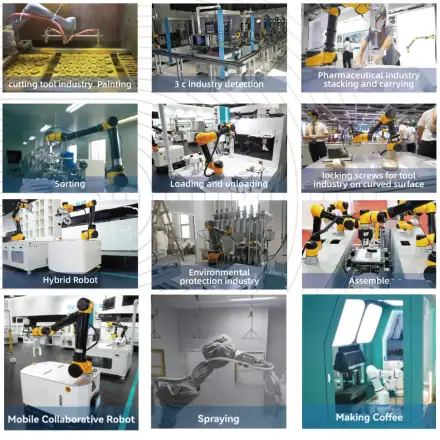 IIMT Fully Automatic 5Kg Payload 6 Axis Collaborative Robot Arm