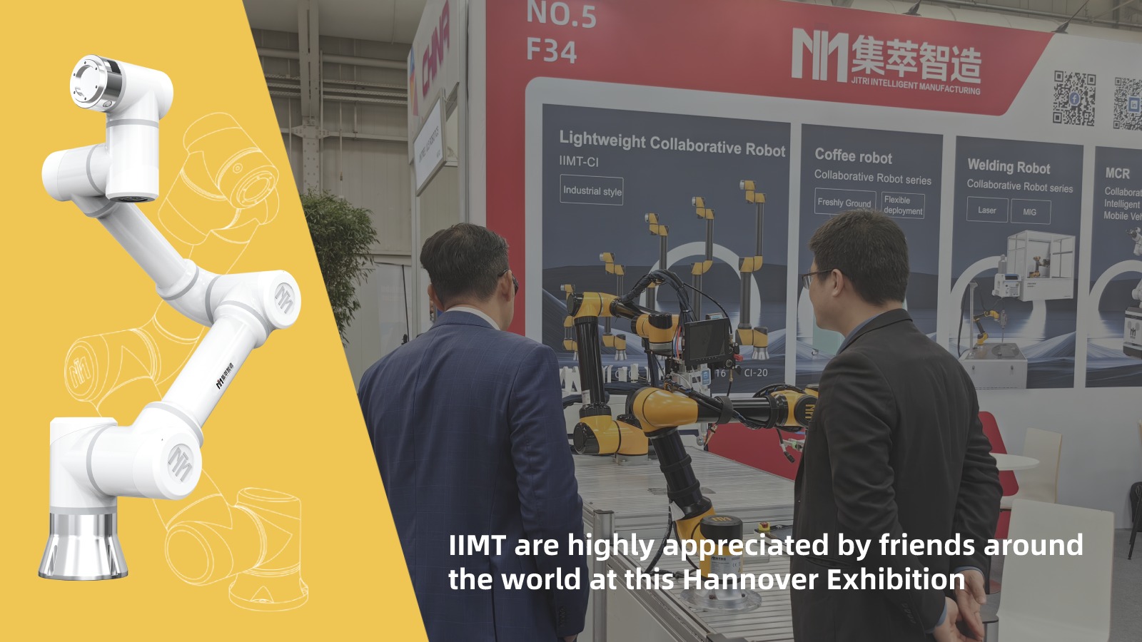 IIMT are highly appreciated by friends around the world at this HANNOVER MESSE