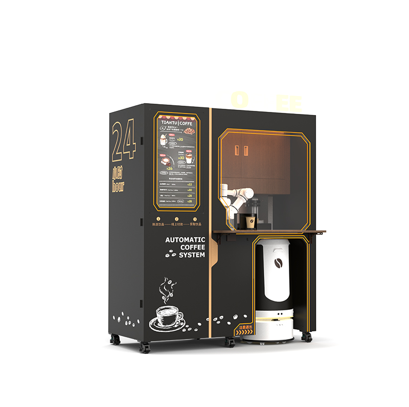 Commercial coffee robots