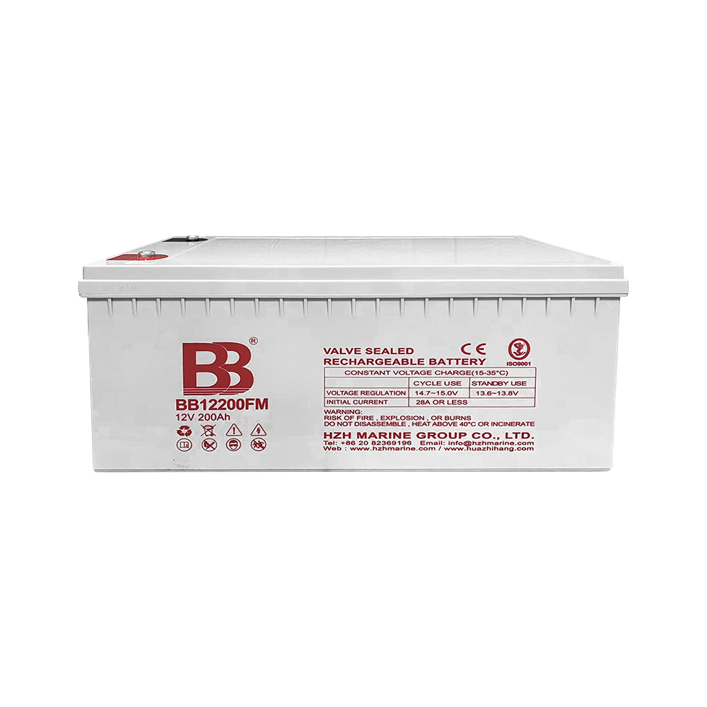 BB 12200FM 12V 200Ah Marine Deep Cycle Battery | HZH Marine