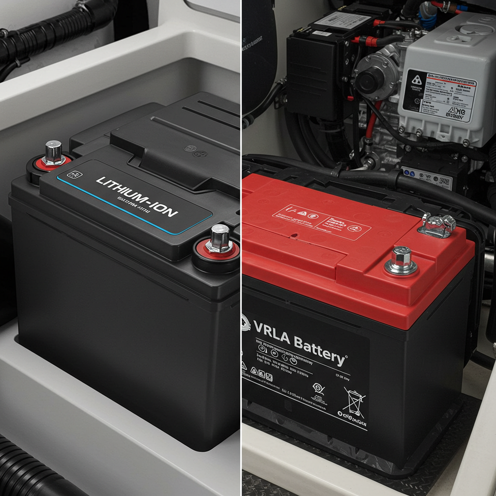 Lithium vs. VRLA Marine Batteries: Which is Right for Your Boat?
