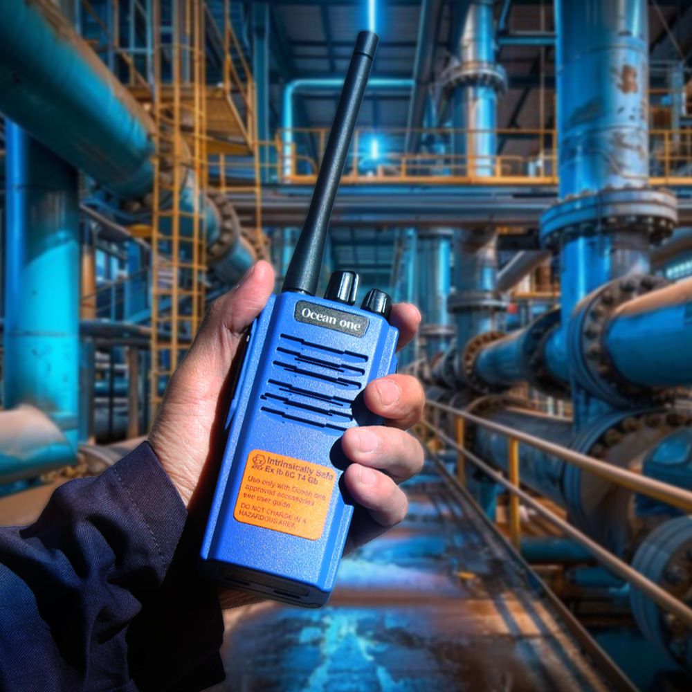 Ocean One A300U Intrinsically Safe Radio: SOLAS Certified Communication for Hazardous Environments Ocean One A300U Intrinsically Safe Radio: SOLAS Certified Communication for Hazardous Environments
