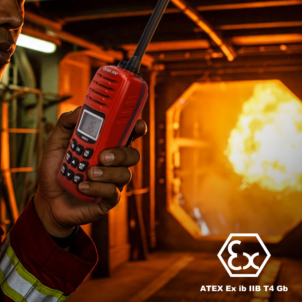 Introducing the Ocean One A600V: The Ultimate Intrinsically Safe VHF Marine Radio