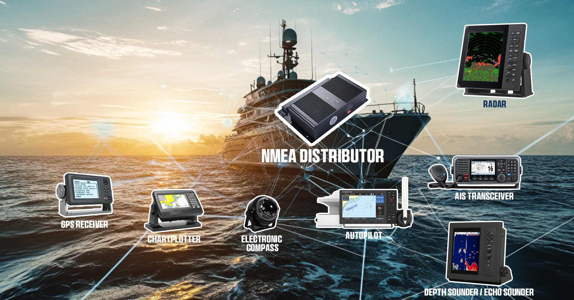 NMEA Distributors: Ensuring Seamless Connectivity in Your Marine Electronics Network