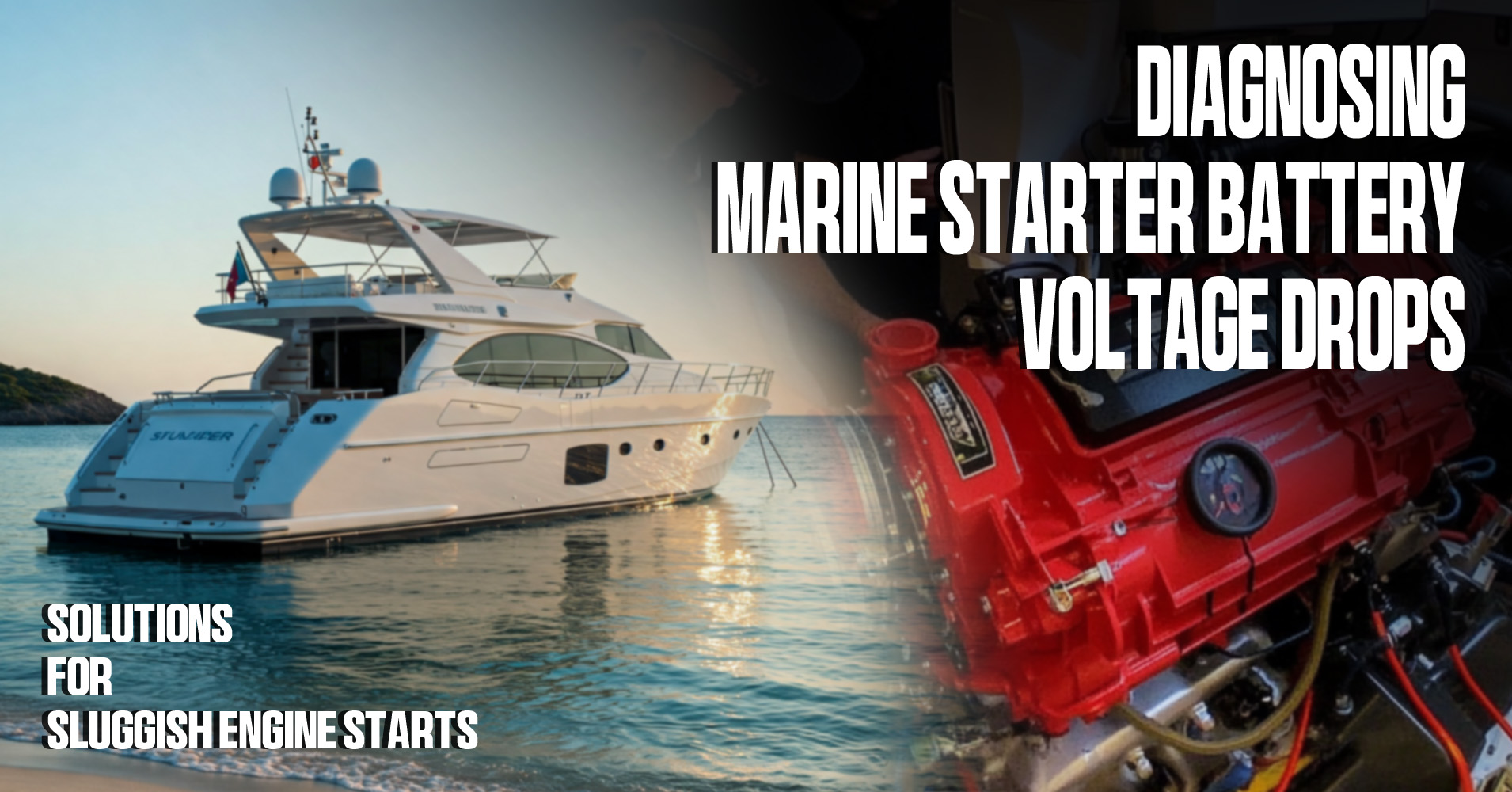 Troubleshooting Marine Starter Battery Voltage Drops: Diagnosing and Resolving Cranking Issues