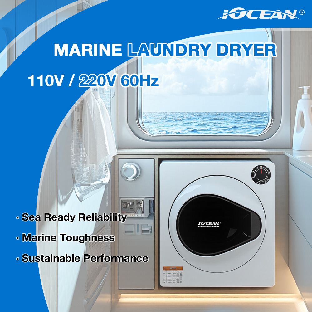 The Ultimate Guide to Marine Clothes Dryers: Why the IOCEAN 8KG Dryer is a Game-Changer for Boats and Yachts