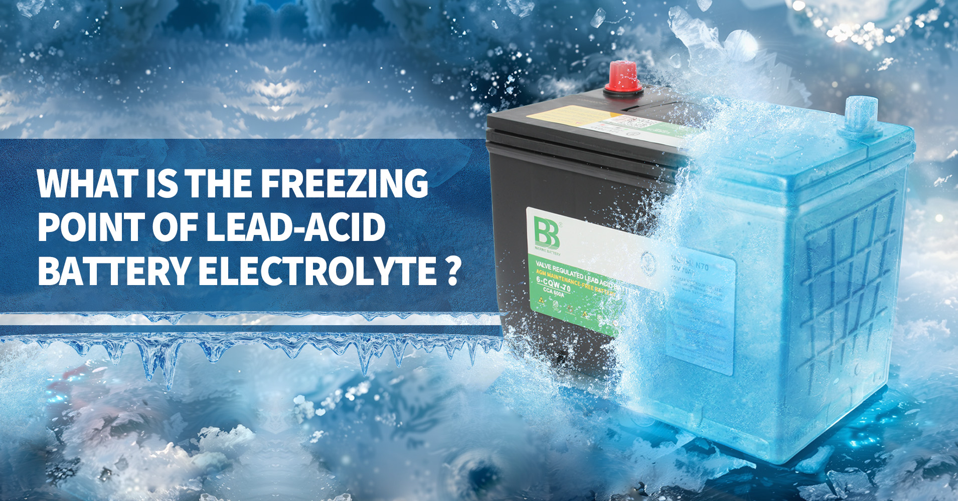 Winter's Bite: Protecting Your Marine Lead-Acid Batteries from Freezing Electrolyte Damage Winter's Bite: Protecting Your Marine Lead-Acid Batteries from Freezing Electrolyte Damage