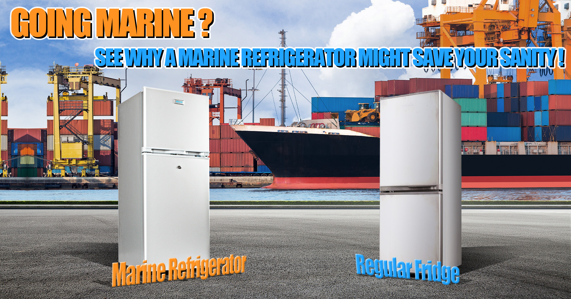 Marine Refrigerator vs. Regular Fridge: Why Your Boat Needs a Specialized Solution Marine Refrigerator vs. Regular Fridge: Why Your Boat Needs a Specialized Solution