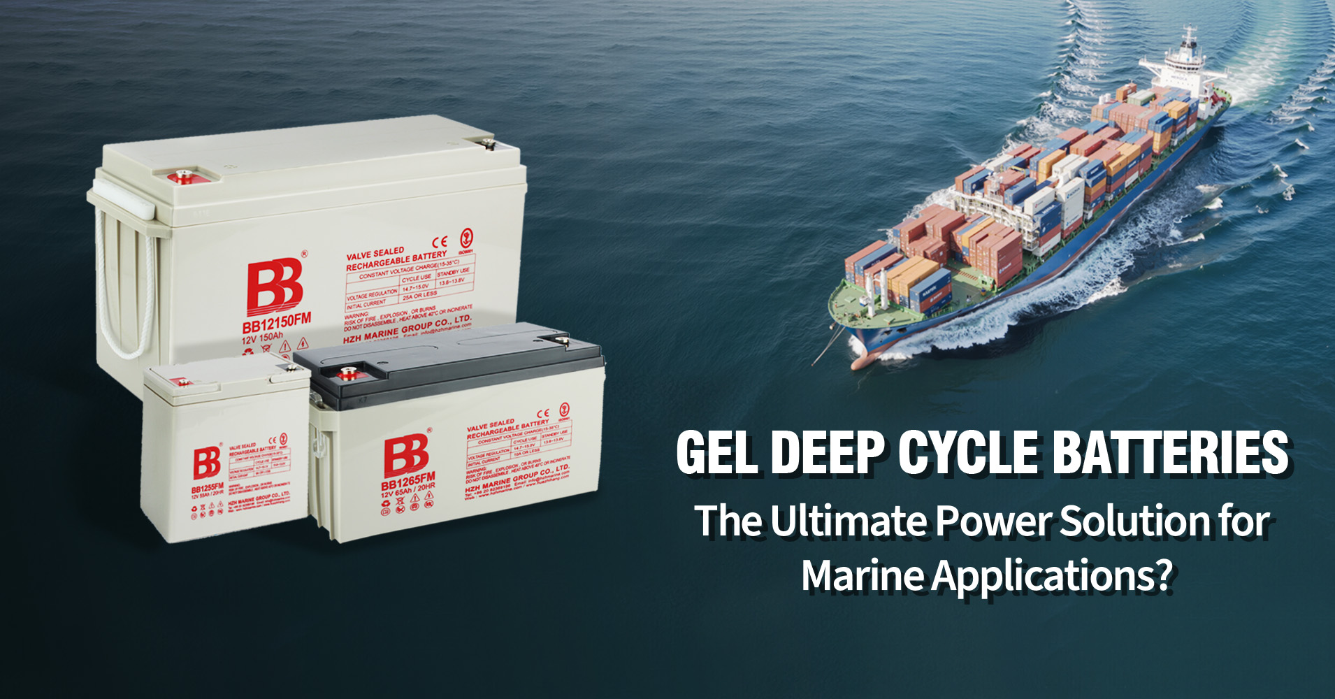 GEL Deep Cycle Batteries: The Ultimate Power Solution for Marine Applications?