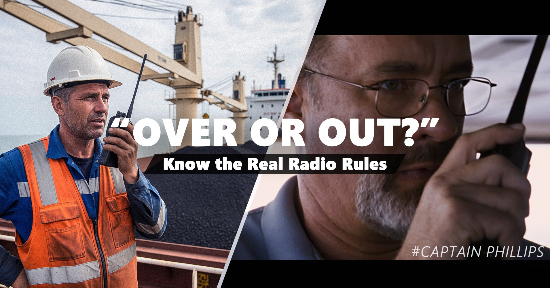 Do People Really Say "Over and Out"? A Guide to Real Radio Communication