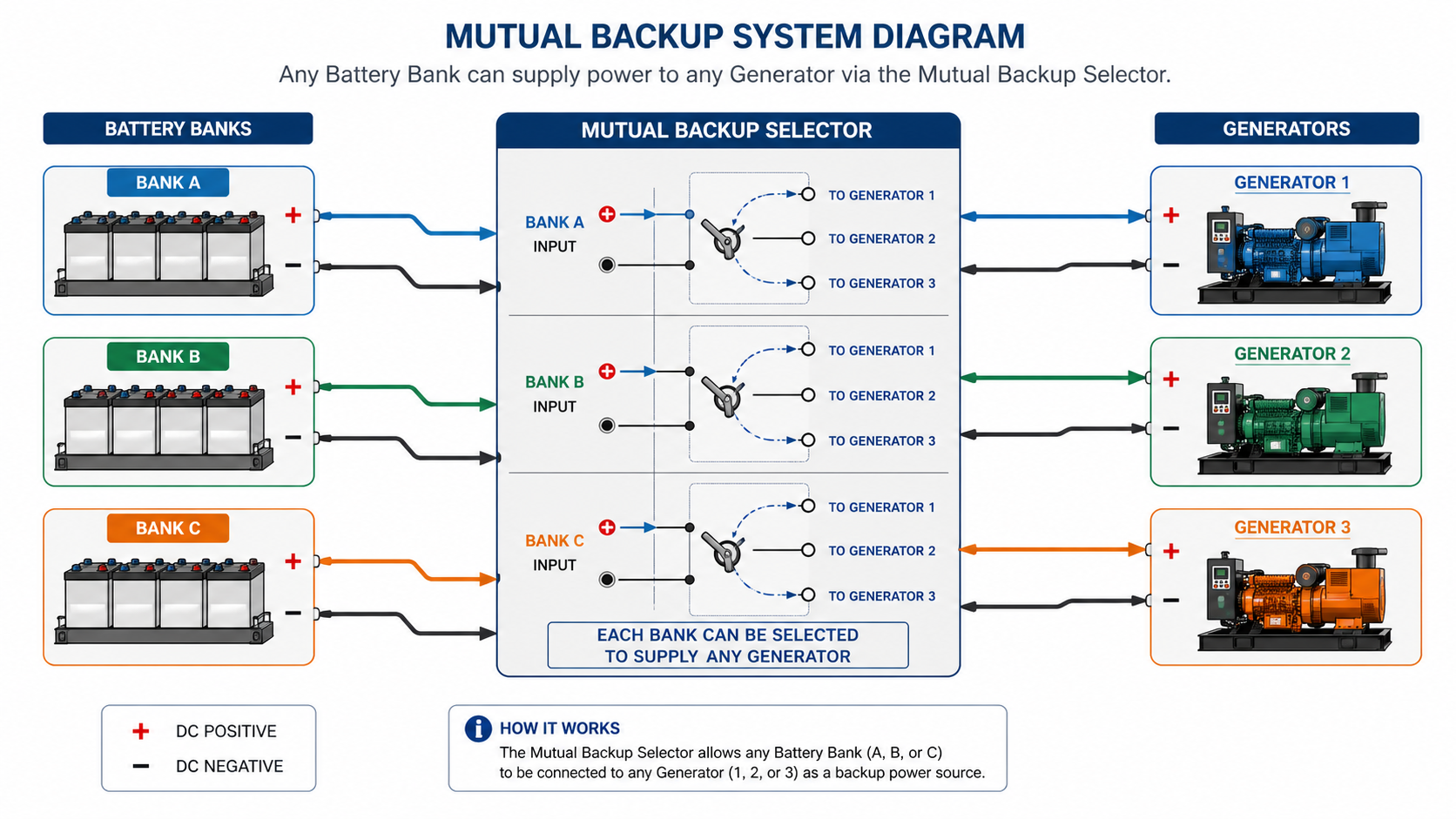 Reliability Through Redundancy: The Case for Interconnecting Generator Starting Batteries