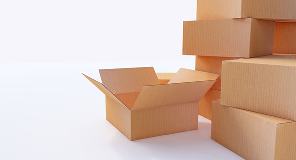 Corrugated cardboard boxes