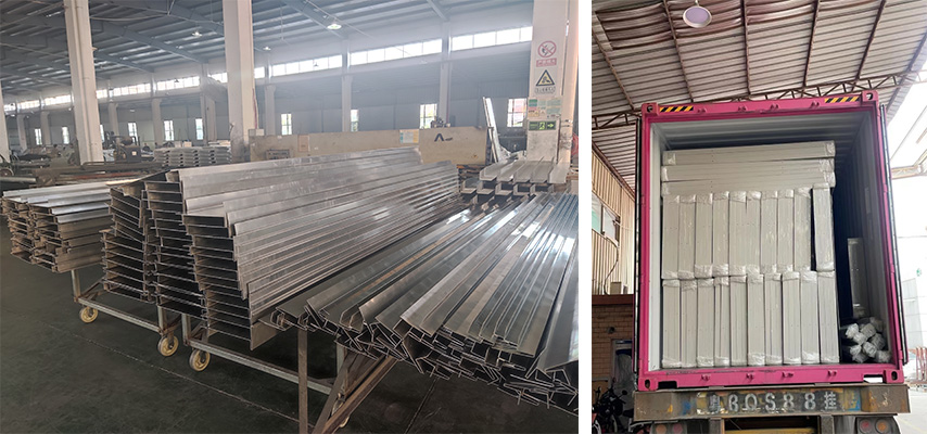 Aluminum curtain wall aluminum building materials customization factory