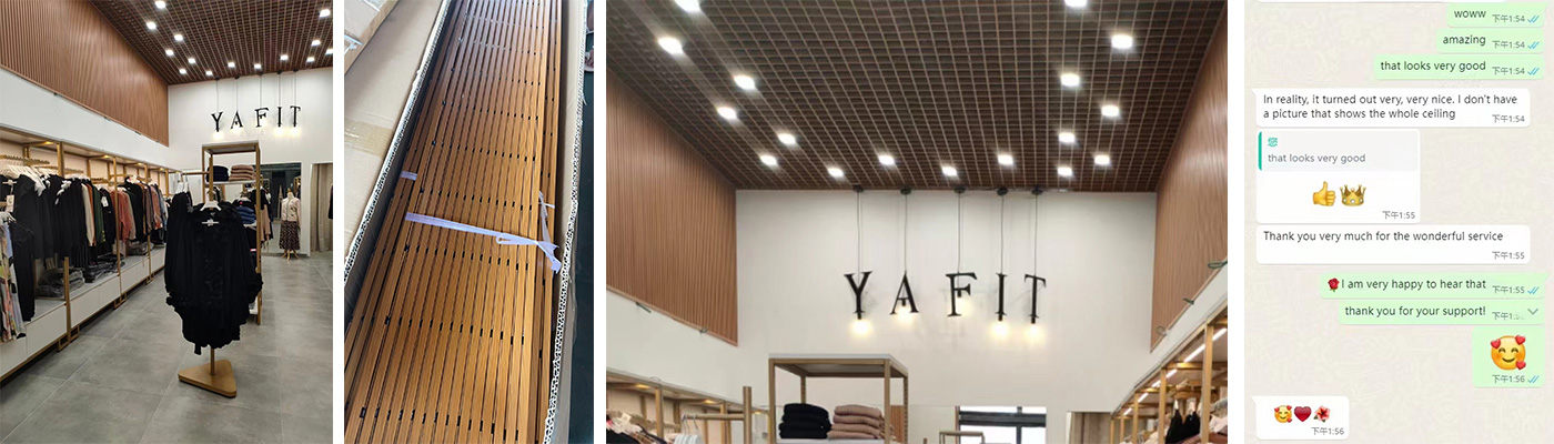 Israeli aluminum grille ceilings receive high praise