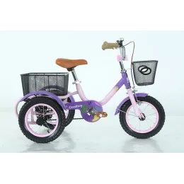 KKVUIIFF - Triciclo de 14 pulgadas para niños, triciclo de velocidad única con cesta, bicicleta infantil de 3 ruedas, para niños y niñas de 2.95 a 3.77 pies KKVUIIFF - Triciclo de 14 pulgadas para niños, triciclo de velocidad única con cesta, bicicleta infantil de 3 ruedas, para niños y niñas de 2.95 a 3.77 pies