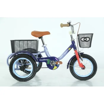 Kinderfiets Driewieler met mand