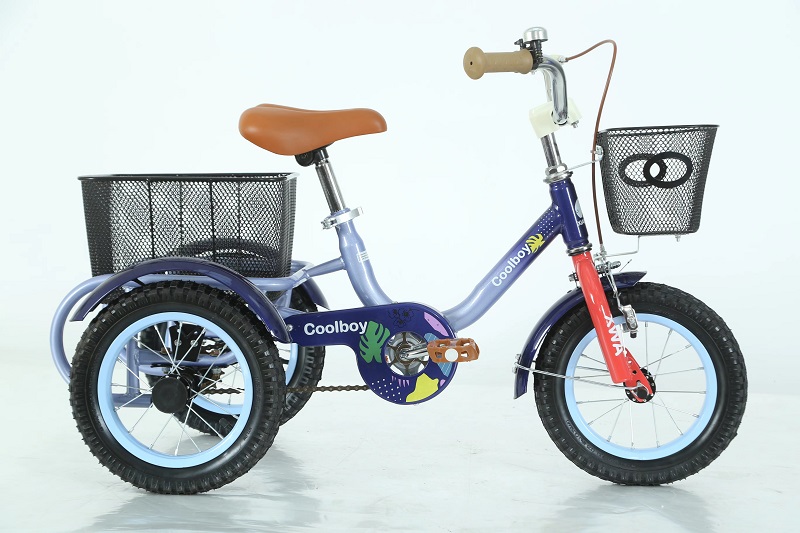 Children Bicycle Three Wheels Tricycle with Basket