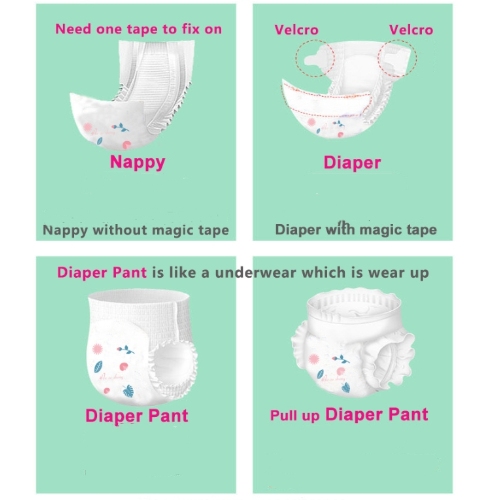 Diaper pants baby pull up diapers