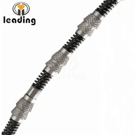 Double Arrow Vacuum Brazed Diamond wire saw For Marble Granite Reinforced Concrete Steel Metal Cutting Wholesale
