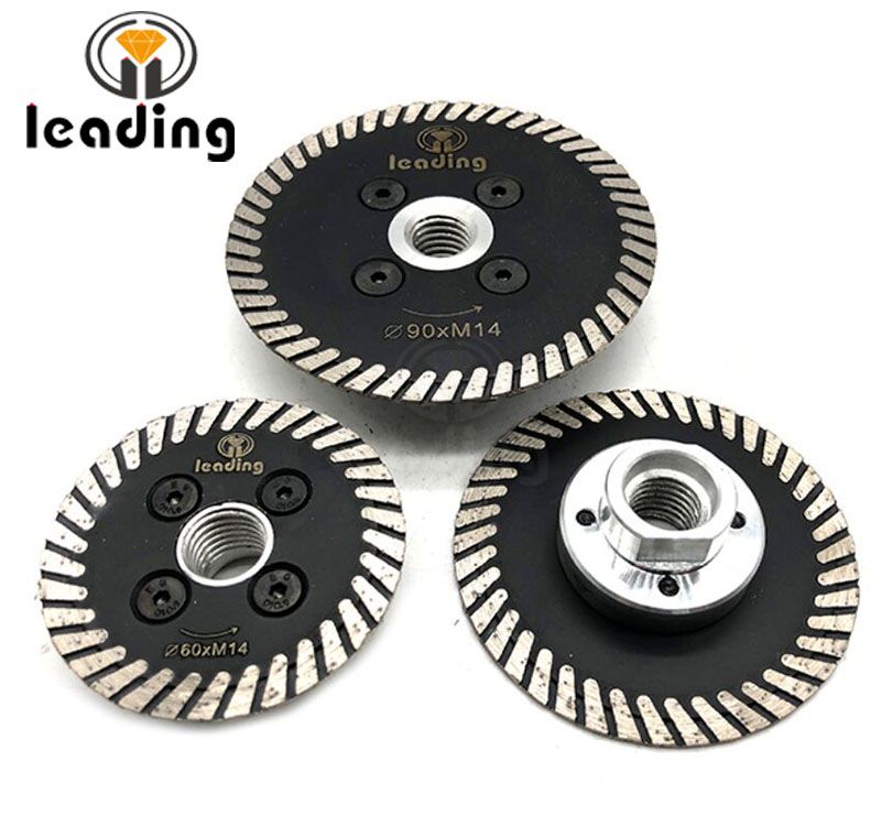 60mm, 75mm & 90mm Flush Cut Turbo Blade With M14 or 5/8