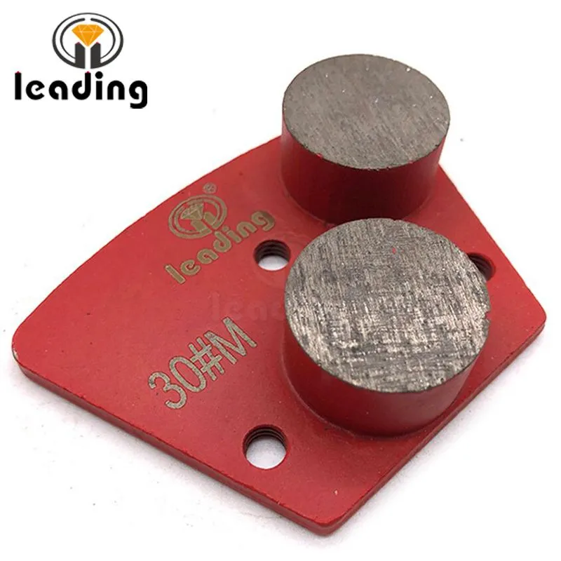 Diamond Trapezoid Grinding Plate - Double Button