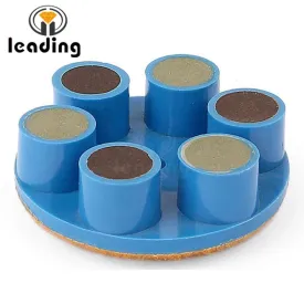 2-3 / 8 inci 6 Post Metal Hybrid Bond Pads 12mm