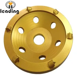 PCD Cup Wheels - 1/4 Round
