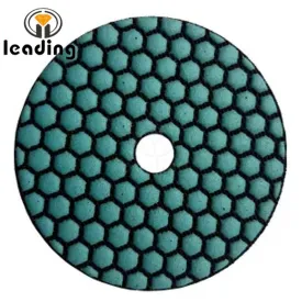 Высокоэффективные полировальные диски для сухого камня или бетона