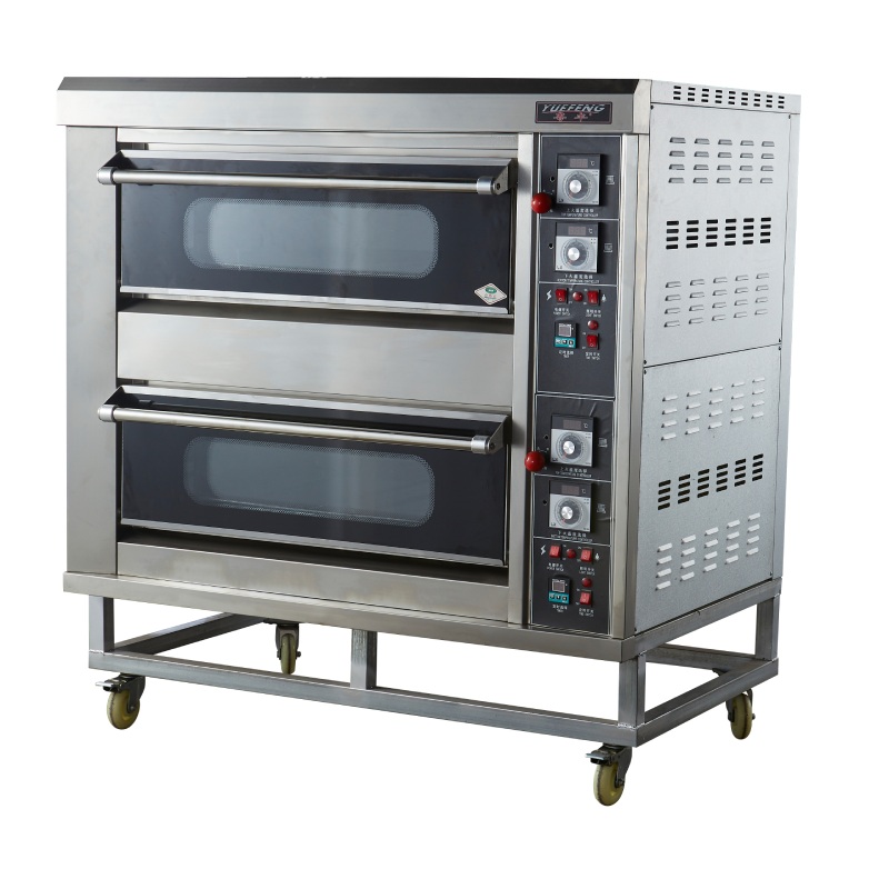 Two Deck Four Tray Gas Oven High Volume Baking Powerhouse two-deck-four-tray-gas-oven-high-volume-baking-powerhouse