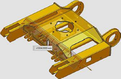 R327 Excavator Miniature Digger Farm Bager