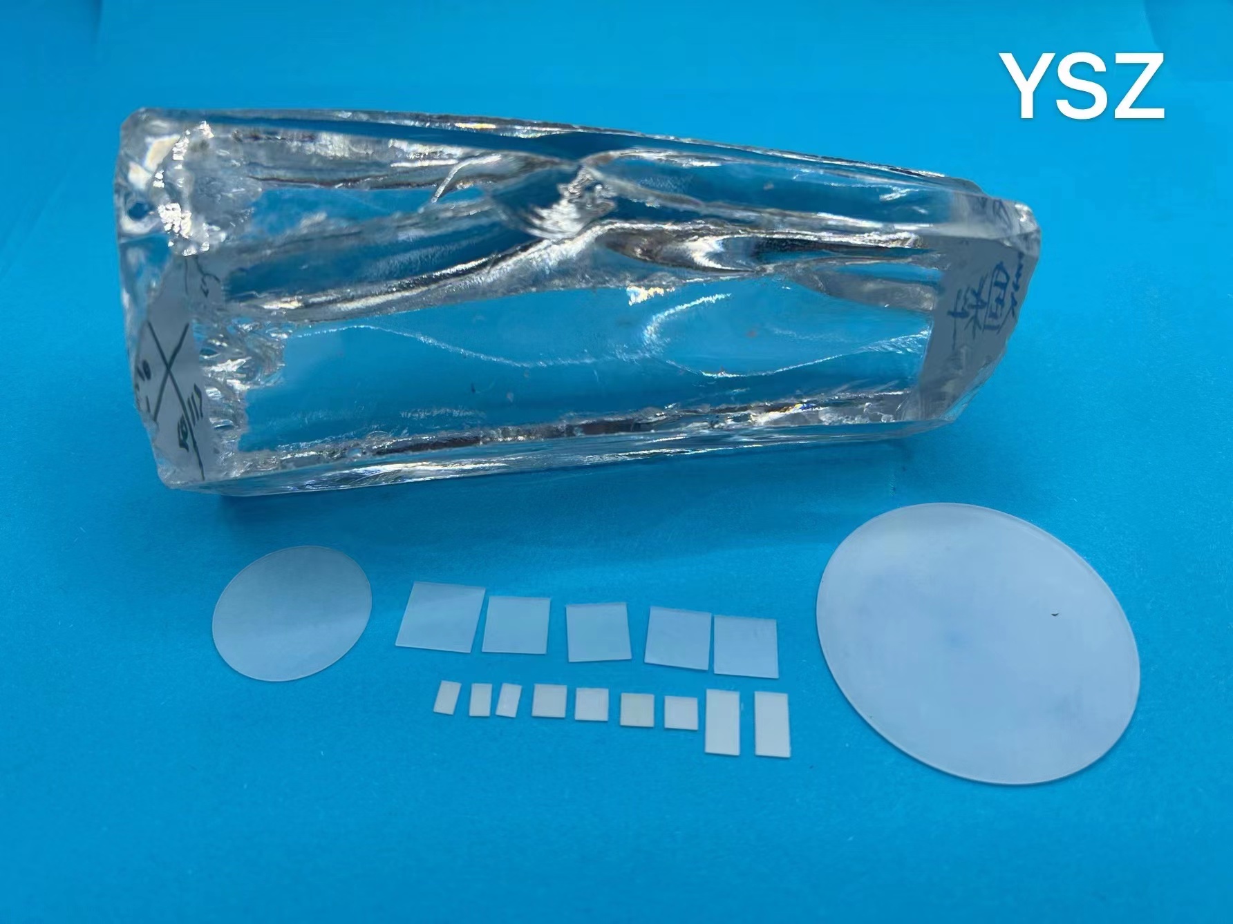 Yttrium-doped Zirconia YSZ  Single Crystal Substrate