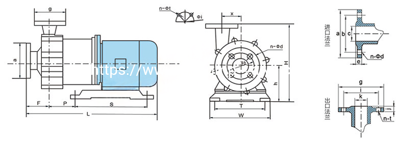 CQB Fluoroplastic Miniature Magnetic Pumps