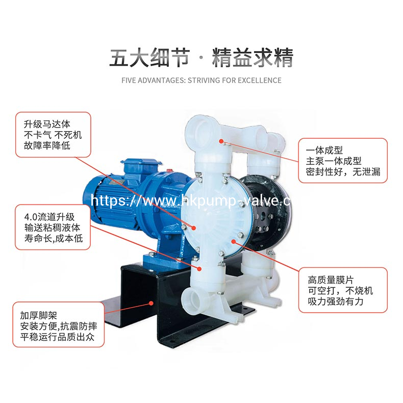 DBY-F Fluoroplastic Electric Diaphragm Pumps