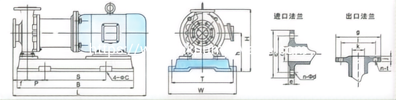 CQB Heavy Duty Fluorine Lined Magnetic Drive Pumps